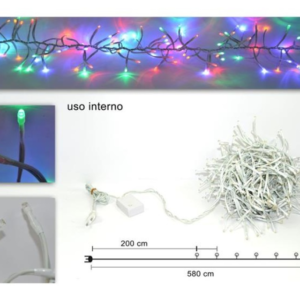 480 LED MULTICOLOUR WHITE WIRE 293207