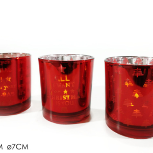 RED CANDLE HOLDER 348182