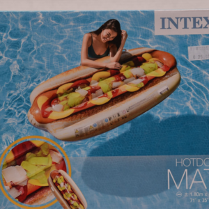 PLASTIC LILO HOT DOG 413334