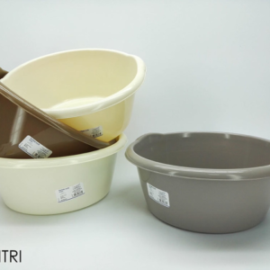 ROUND PLASTIC BASIN 10LTS 4 ASS 833732