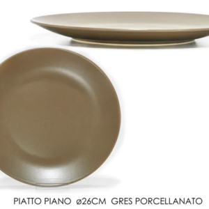 FLAT PLATE MATT TAUPE 279165