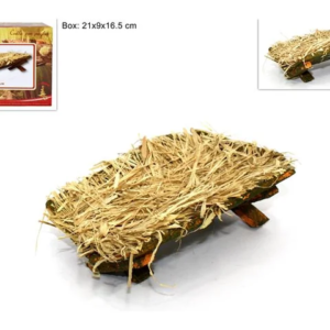 MANGER WITH STRAW 360350