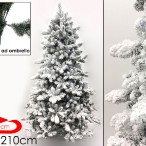 XMAS TREE EVEREST SNOWY 210CMS 033842