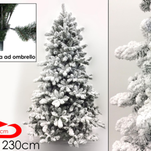 XMAS TREE EVEREST SNOWY 230CMS 033873