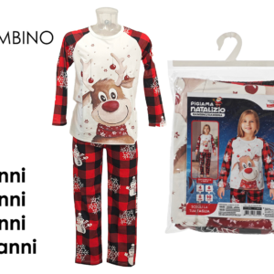 KIDS CHRISMTAS PYGAMA 4 SIZES ASSORTED