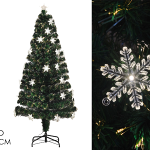 Christmas Tree 180cm with Snow Effect and 40 LEDs