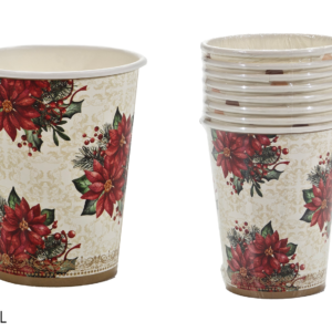 Set of 6 Christmas Glasses, 25cl