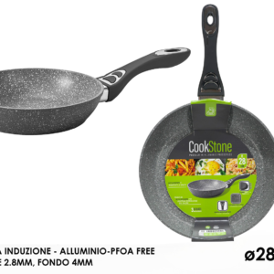 Cookstone 28cm Induction Frying Pan, Grey