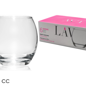 Set of 6 Water Glasses, 405ml