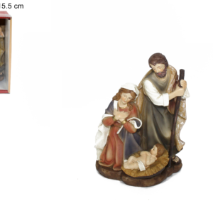 Small nativity scene 15cm