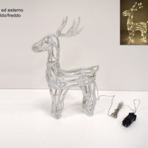 Light-up reindeer 70 LED with warm/cold white light effect