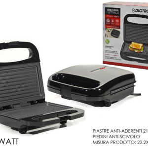 750W Sandwich Maker, Black