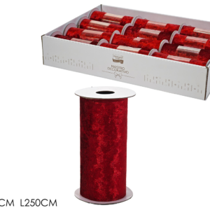 Red Velvet Ribbon 11.3cm × 250cm