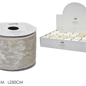 Velvet Ribbon 6.3cm × 250cm, CEMA