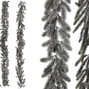 Snow-Covered Garland 190cm, 2 Assorted