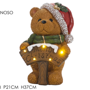 CHRISTMAS BEAR WITH LIGHTS 264826