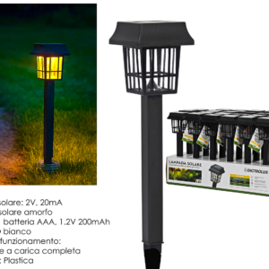 SOLAR LAMP IN DISPLAY
