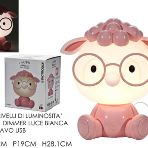 PINK SHEEP LED TOUCH LAMP LIGHT PETS