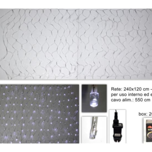 NET LIGHTS 240 LED 2.4X1.2 METERS 340314