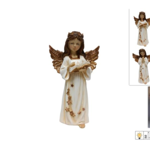 Angel with Light 40cm, 4 Assorted