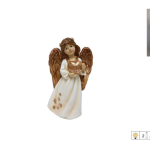 Angel with Light and Heart 26cm