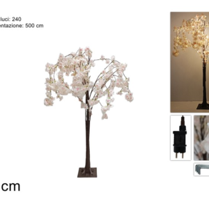 PEACH BLOSSOM TREE, 120 CM, WITH LIGHTS