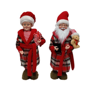 CHRISTMAS FATHER & MOTHER SET 45CM