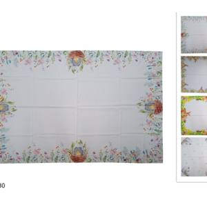 TABLECLOTH, 127 × 180 CM, EASTER DECORATION, 4 ASSORTED DESIGNS (F 3.00)