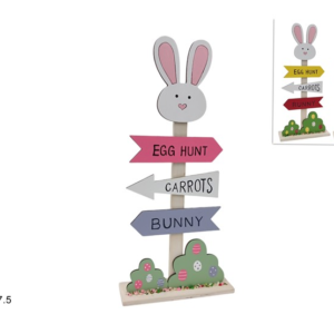 EASTER SIGN DECORATION, 38 CM, 2 ASSORTED DESIGNS
