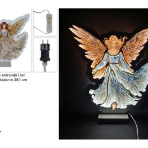 3D Illuminated Angel 30cm