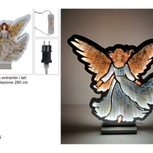 3D Illuminated Angel 40cm