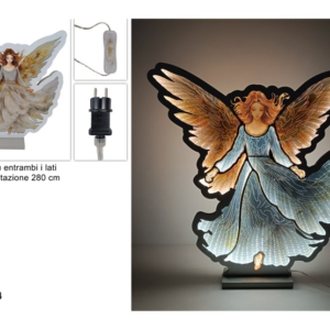 3D Illuminated Angel 60cm