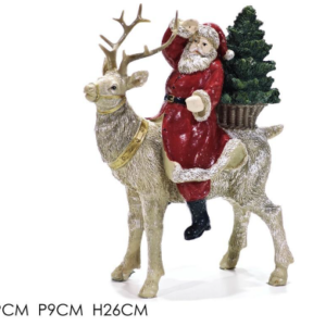 FATHER CHRISTMAS ON REINDEER 559212