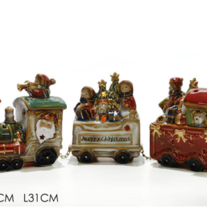 CHRISTMAS TRAIN WITH LIGHTS