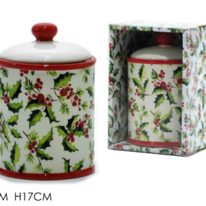CHRISTMAS JAR 10X17CM