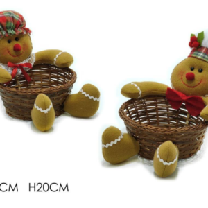 GINGERBREAD MAN WITH STORAGE