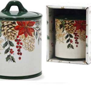 CHRISTMAS BISCUIT JAR 260644